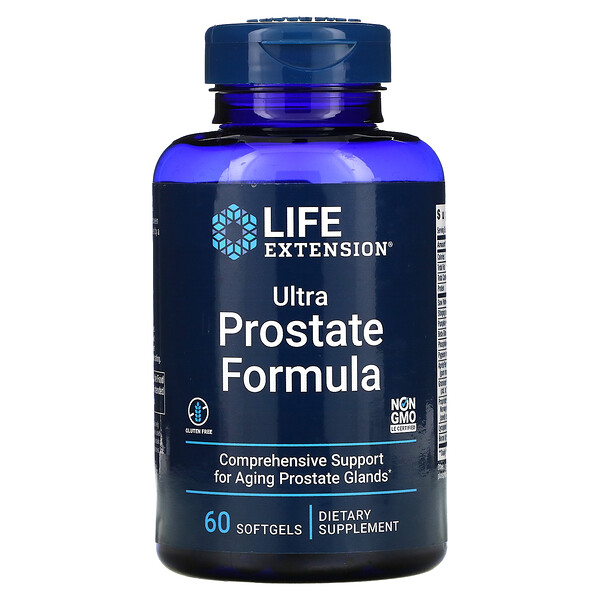 Life Extension, Ultra Prostate Formula, Prostata-Formel, 60 Weichkapseln