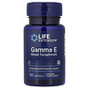 Tocoferoles mixtos Gamma E, 60 cápsulas blandas