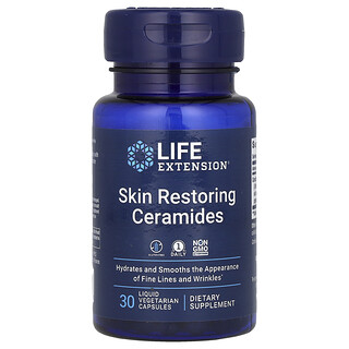 Life Extension, Ceramide pentru refacerea pielii, 30 capsule lichide vegetariene
