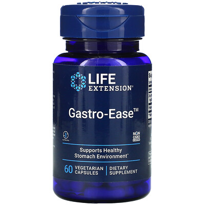 

Life Extension Gastro-Ease 60 Vegetarian Capsules