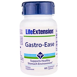 Life Extension, Желудочное-Облегчение, 60 Растительных капсул
