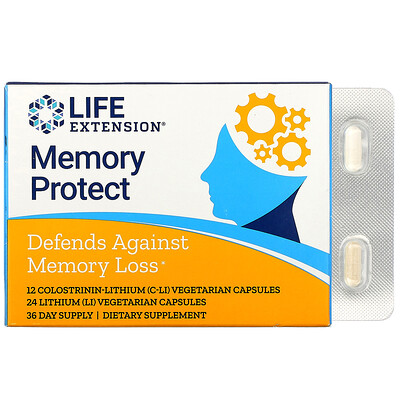 Life Extension Memory Protect, 36 Vegetarian Capsules
