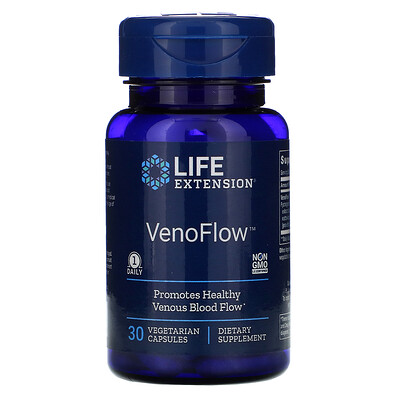 Life Extension VenoFlow, 30 Растительных капсул