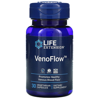 

Life Extension VenoFlow 30 Vegetarian Capsules