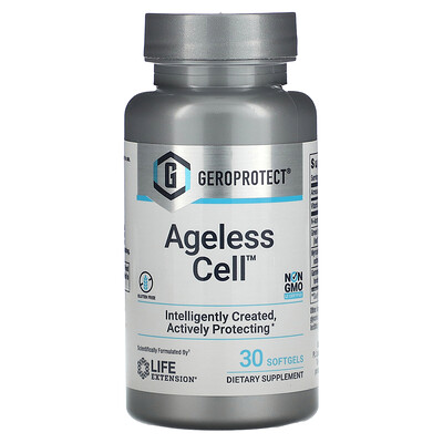 Life Extension GEROPROTECT Ageless Cell средство против старения клеточной системы 30 капсул
