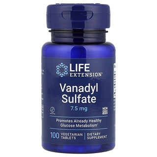لايف إكستانشن‏, Vanadyl Sulfate ، 100 قرص نباتي