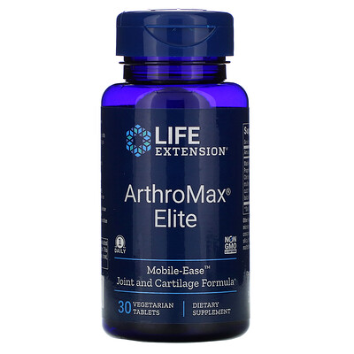 Life Extension ArthroMax Elite, 30 вегетарианских таблеток