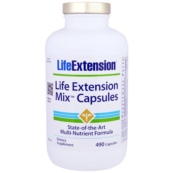 Life Extension, Life Extension Mix Capsules, 490 Capsules - iHerb