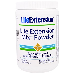 Life Extension, Mix Powder Смешайте Порошок, 14,81 унций (420 г)