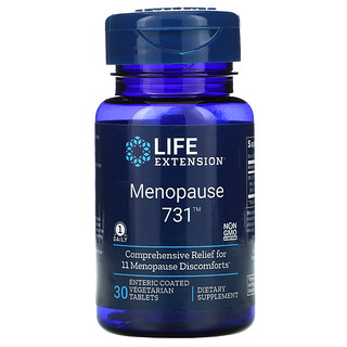 Life Extension, Menopause 731, 30 comprimés végétariens à enrobage entérique