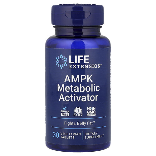 Life Extension AMPK Metabolic Activator, 30 Vegetarian Tablets