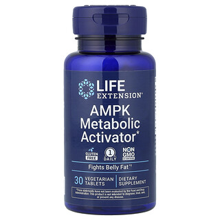 Life Extension, активатор метаболизма AMPK, 30 вегетарианских таблеток