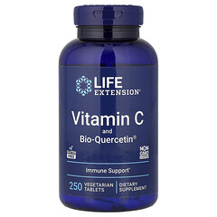 Вітамін C й Bio-Quercetin®, 250 вегетаріанських таблеток