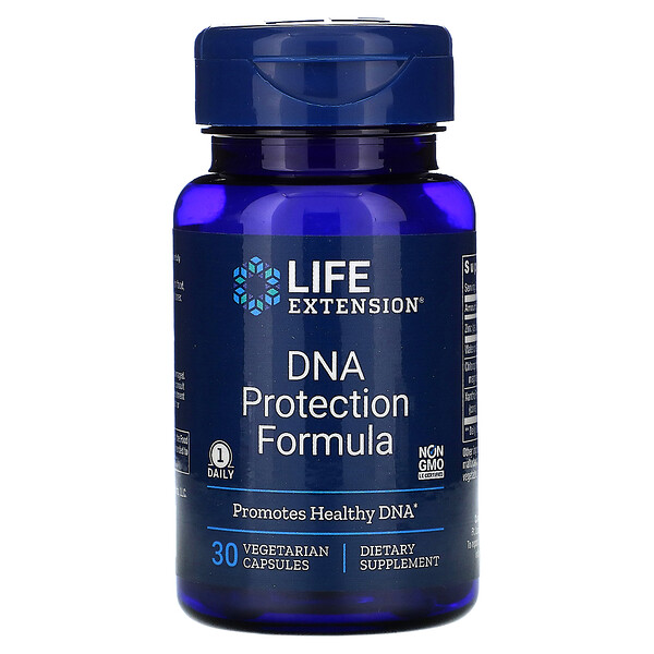 Life Extension, формула защиты ДНК, 30 растительных капсул