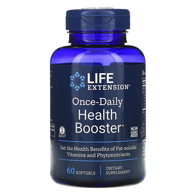 Life Extension Once-Daily Health Booster, 60 Softgels