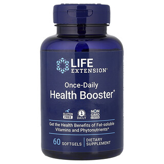 Life Extension, Booster de sănătate o dată pe zi, 60 de capsule moi