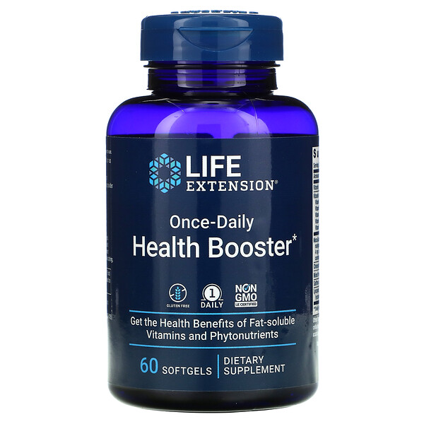 Life Extension‏, Once-Daily Health Booster, 60 Softgels
