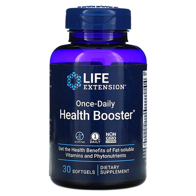 

Life Extension Once-Daily Health Booster, 30 Softgels