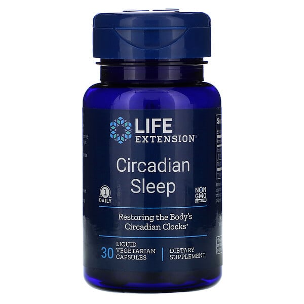 Life Extension, Circadian Sleep, 30 Liquid Vegetarian Capsules - iHerb