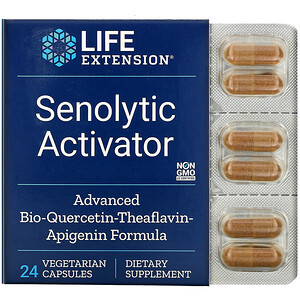 Отзывы о Лайф Экстэншн, Senolytic Activator, 24 Vegetarian Capsules