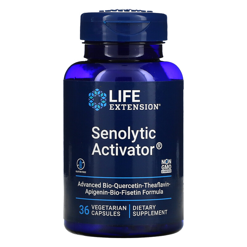Life Extension, Senolytic Activator, 36 Vegetarian Capsules - iHerb