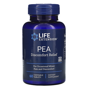 Отзывы о Лайф Экстэншн, PEA Discomfort Relief, 60 Chewable Tablets