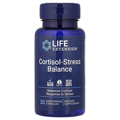 Cortisol-Stress Balance, добавка для підтримки балансу кортизолу, 30 вегетаріанських капсул