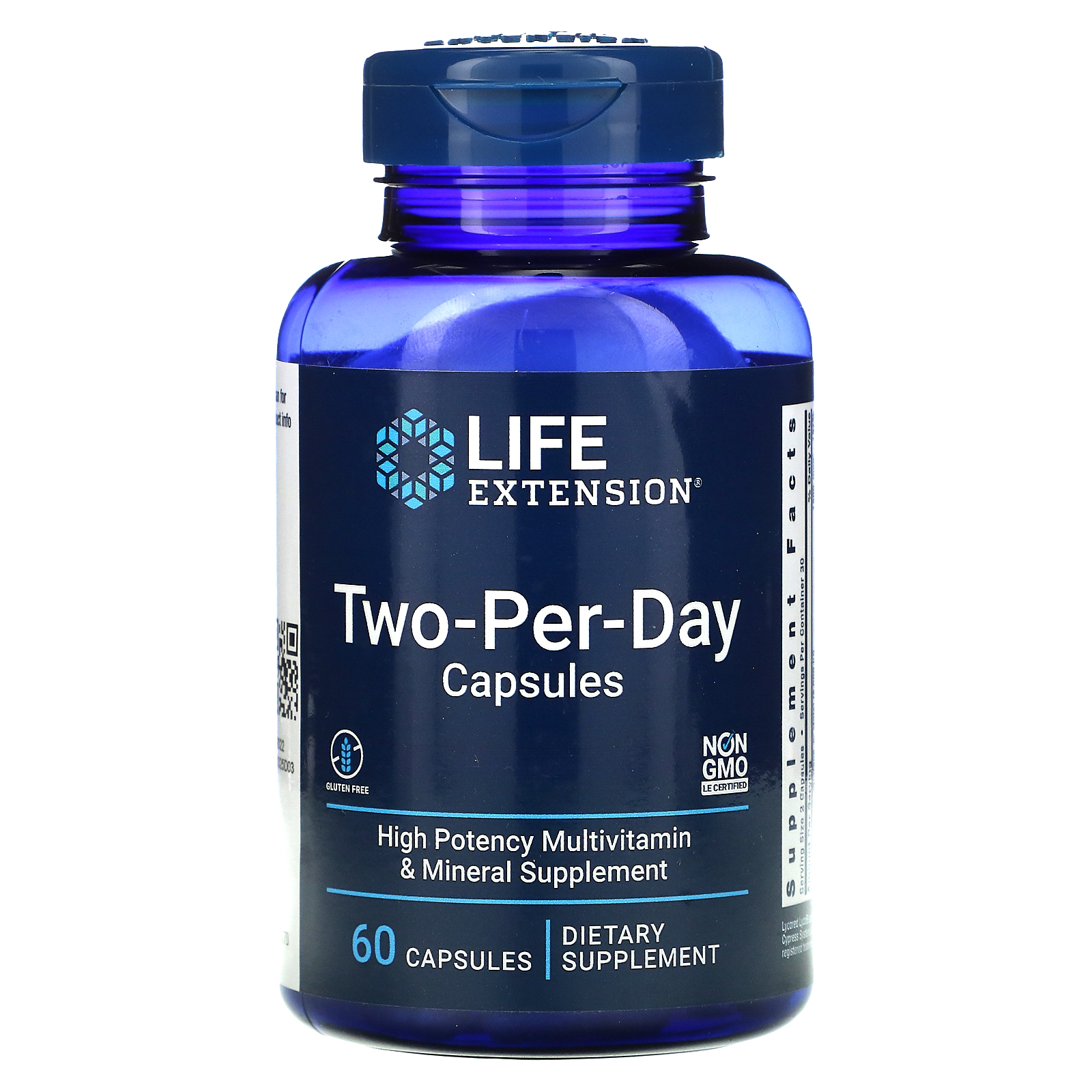 トゥーパーデイマルチビタミン Lifeextension 通販 効果 毎日の健康 サプリ 食品 オオサカ堂