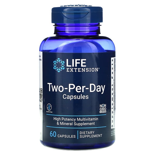 Life Extension, Two-Per-Day Capsules, 60 Kapseln