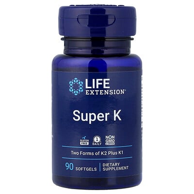 Product Image for Life Extension, Super K, 90 Softgels