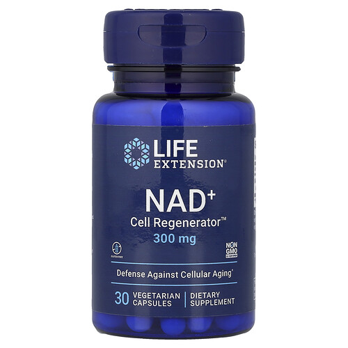 Life Extension NAD+ Cell Regenerator™, 30 vegetarian - 300 mg (300 mg, 30 vegetarian capsules)