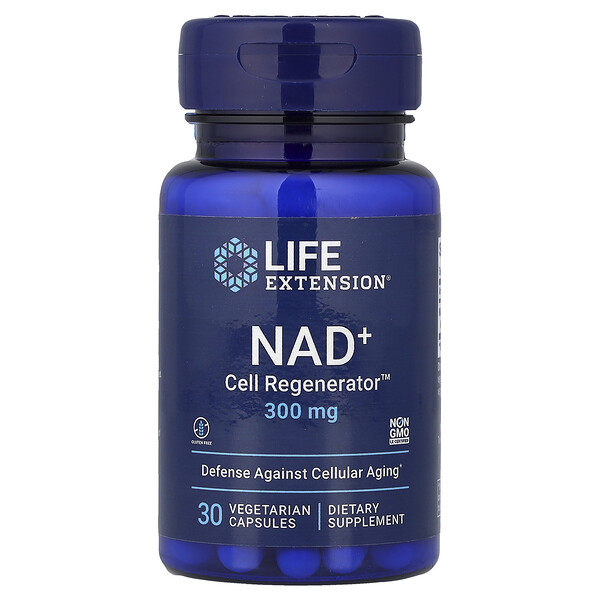 Life Extension NAD+  Cell Regenerator™, 300 mg, 30 Vegetarian Capsules