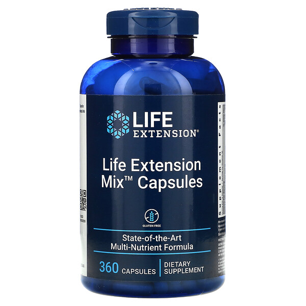 Life Extension, Mix Capsules, Nährstoffmischung, 360 Kapseln