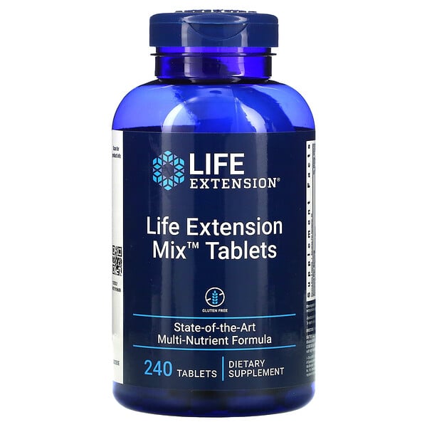 Life Extension, Life Extension Mix Tablets, Nährstofftabletten, 240 Tabletten