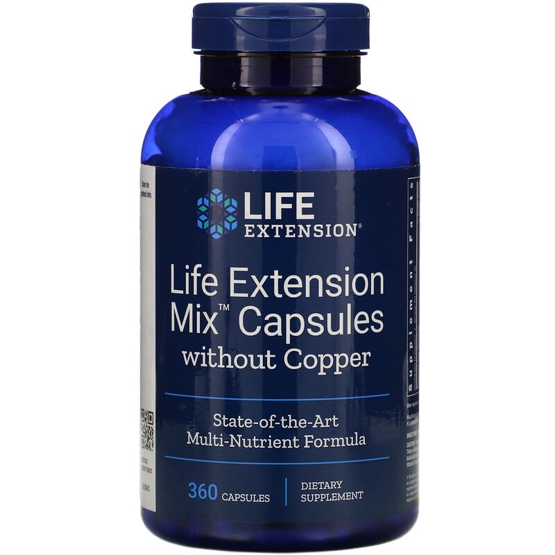 Life Extension, Mix Capsules without Copper, 360 Capsules - iHerb