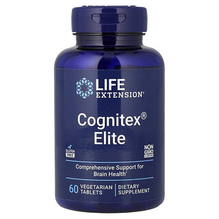 Life Extension‏, Cognitex Elite, ‏60 טבליות צמחיות