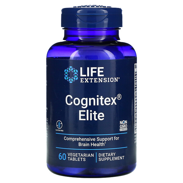 Cognitex Elite, 60 Vegetarian Tablets