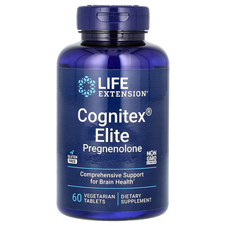 Life Extension, Cognitex® Elite Pregnenolone, 60 Vegetarian Tablets
