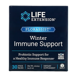 Life Extension, Florsist 冬季免疫幫助补充剂，30 条