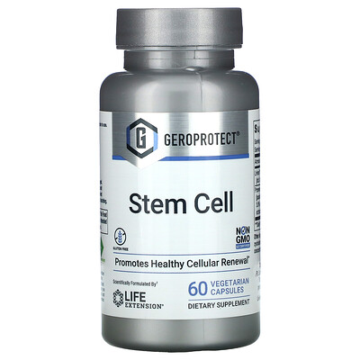 Life Extension Geroprotect, Stem Cell, 60 Vegetarian Capsules*