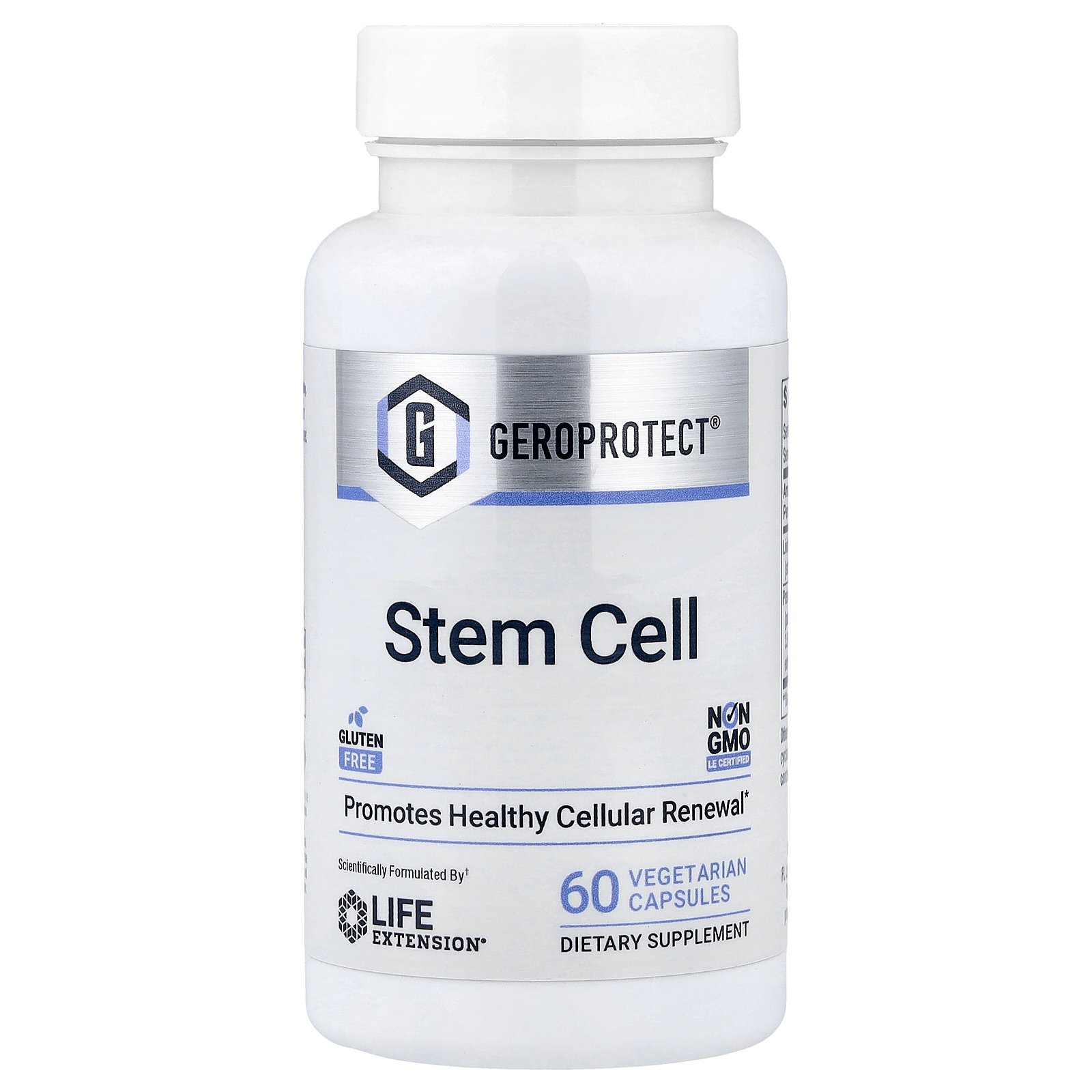 Geroprotect®（ジェロプロテクト）、幹細胞、ベジカプセル60粒