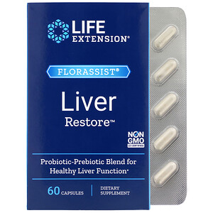 Отзывы о Лайф Экстэншн, FLORASSIST Liver Restore, 60 Capsules