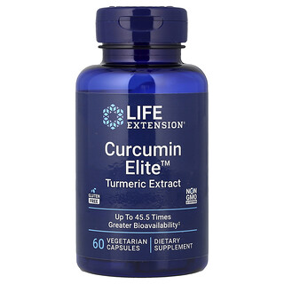 Life Extension, Curcumin Elite™, Turmeric Extract, 60 Vegetarian Capsules