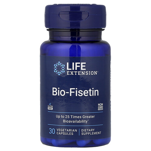 ライフ エクステンション Life Extension, バイオフィセチン、ベジカプセル30粒