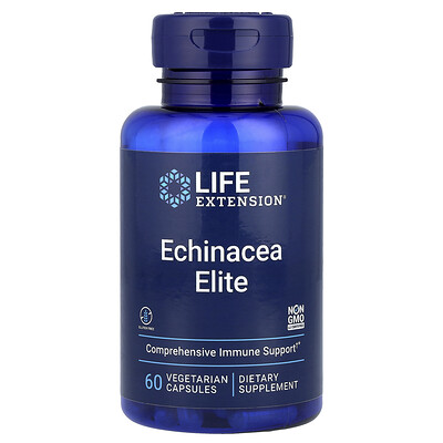 Life Extension, Echinacea Elite`` 60 cápsulas vegetales