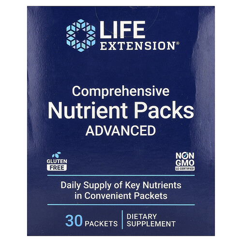 Life Extension, Omfattande näringspaket, avancerat, 30 paket