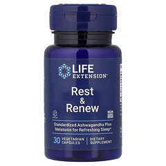 Rest & Renew, 30 вегетаріанських капсул