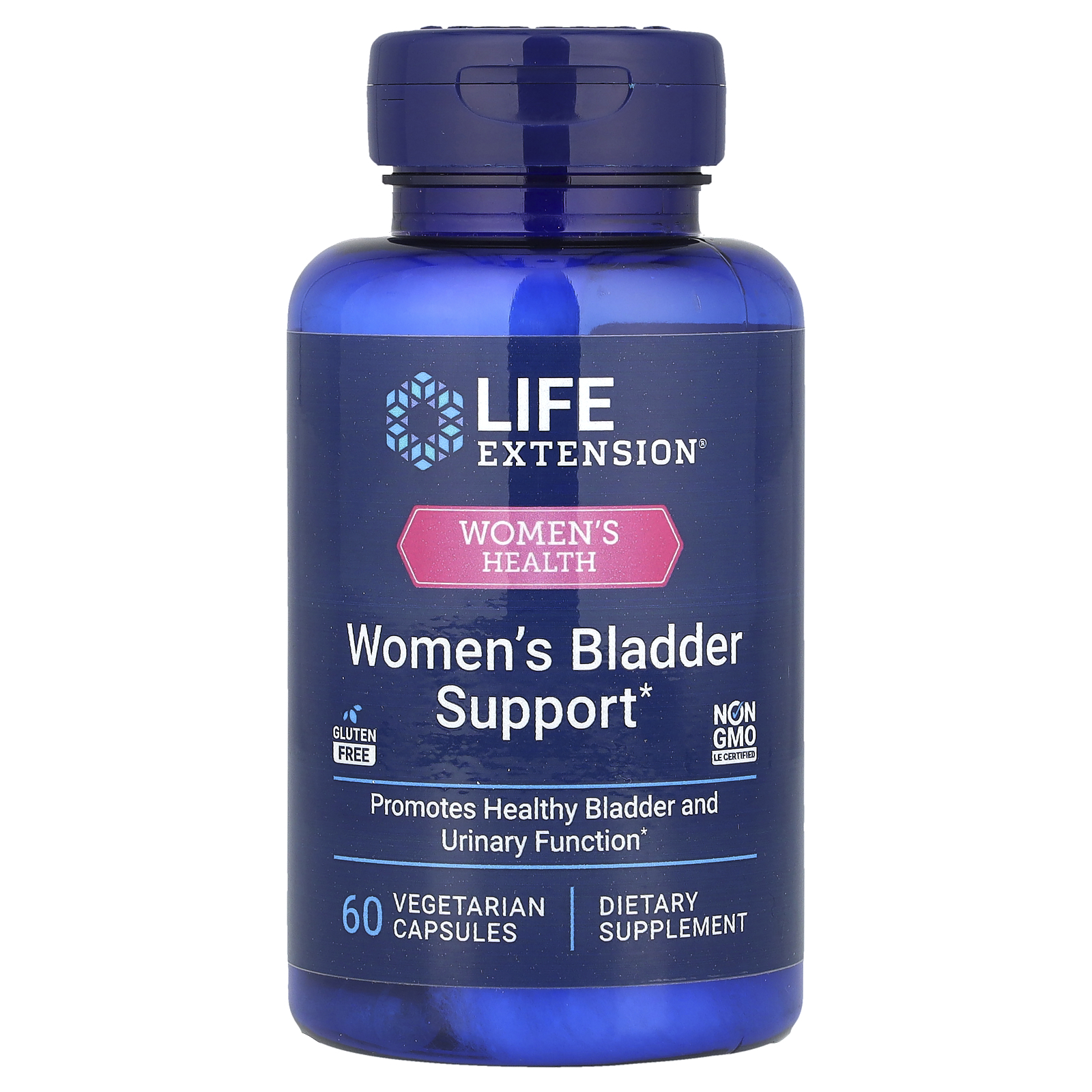 Life Extension (라이프익스텐션), 여성 건강, 여성 방광 서포트, 베지 캡슐 60정