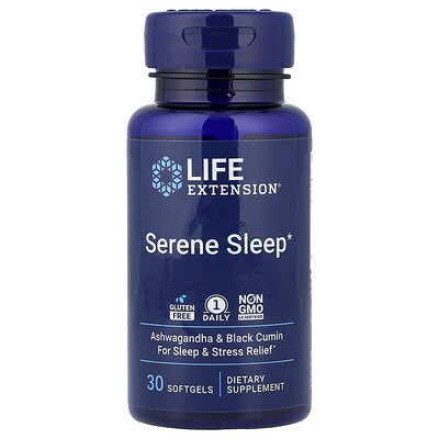 Product Image for Life Extension, Serene Sleep , 30 Softgels