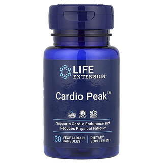 Life Extension, Cardio Peak™，400 毫克，30 粒素食膠囊